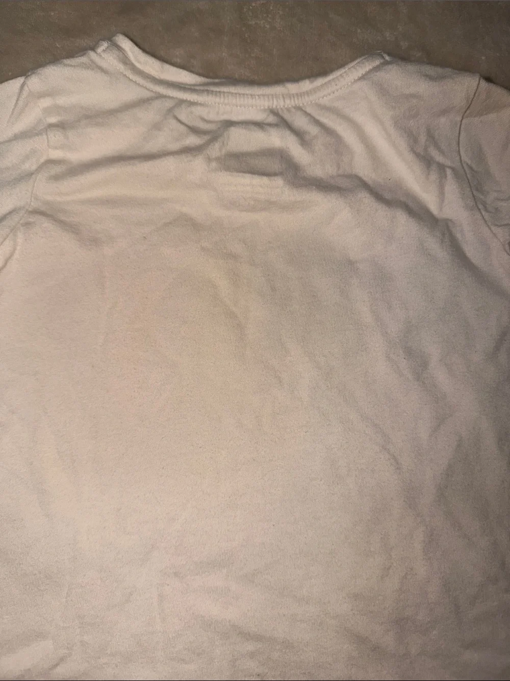 GAP Cream Long-Sleeve Tee with Multicolor Star Appliqués